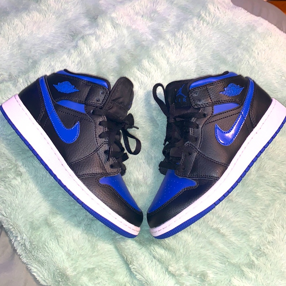 Black & Blue Jordan 1 (Boys)